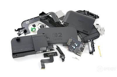 نینتندو سوییچ 2 بدتر از نسخه قبلی؛ امتیاز تعمیرپذیری پایین‌تر از سوی iFixit
