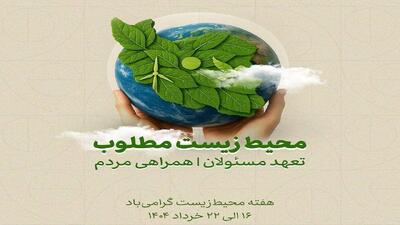 بیش از ۱۰۰ برنامه طی هفته محیط زیست در اردبیل برگزار می‌شود