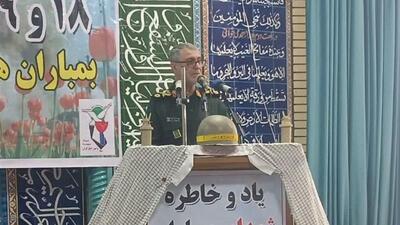 فرمانده سپاه ایلام: ایوان، دیار مردانِ ایثارگر و تاریخ‎‌ساز دفاع مقدس است