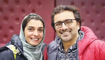 بازیگر خانم معروفی که همراه مراسم عقد این زوج بود!