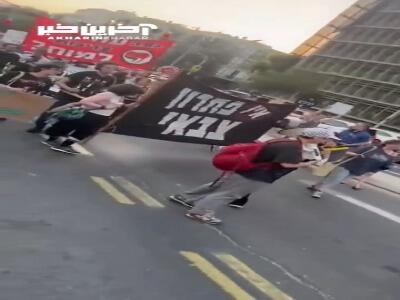 تظاهرات در تل‌آویو؛ درخواست توقف جنگ و تبادل اسرا