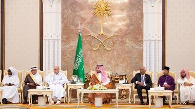 بن سلمان خواستار تحرک جامعه جهانی برای توقف تجاوز اسرائیل به غزه شد