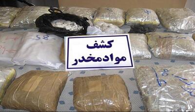 کشف ۱۶۰ کیلوگرم مخدر حشیش توسط مرزبانان