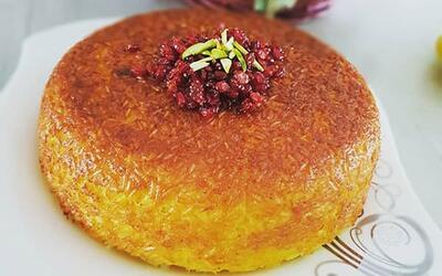 بدون دردسر یک ته چین خوشرنگ بپز