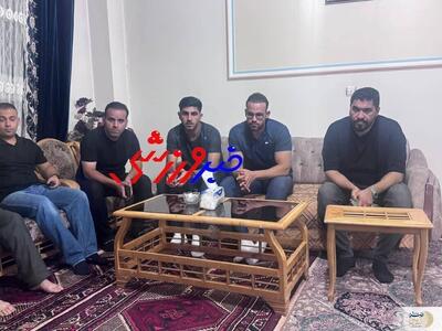 ستاره پرسپولیس به خانه الهه حسین‌نژاد رفت + عکس