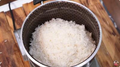 اصول دم کردن و گرفتن بوی بد برنج هندی / دستور پخت برنج خارجی و ترفند گرفتن بوی بد