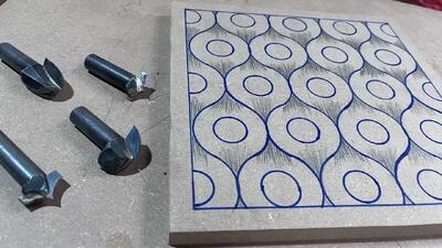 جادوی حکاکی روی چوب ام دی اف با CNC