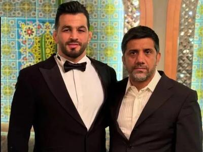 حسن یزدانی با این تیپ متفاوت داماد شد +عکس