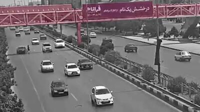 عابر پیاده عامل واژگونی مرگبار پژو ۲۰۶ شد