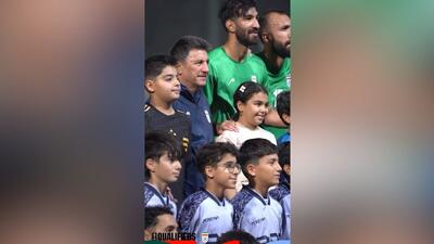 ویدیویی از تمرین شب گذشته تیم ملی ایران برای دیدار با کره شمالی