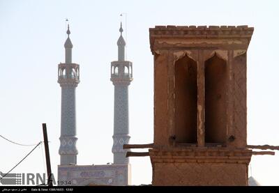 سرعت باد در بافق یزد به ۸۰ کیلومتر بر ساعت رسید