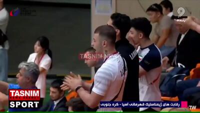 طلای تاریخی الفتی در ژیمناستیک قهرمانی آسیا