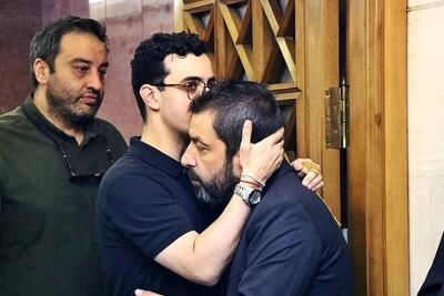 عکس های هنرمندان در مراسم ختم پدر عباس جمشیدی‌فر