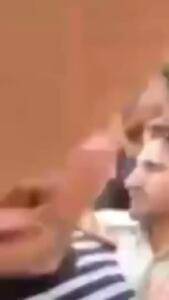 تهدید یک هوادار استقلال حین گفتگو با نظری‌جویباری؛ کتک می‌خوری!