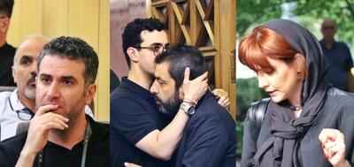 حضور دلگرم کننده جمع کثیری از هنرمندان و بازیگران در مراسم ختم پدر عباس جمشیدی فر | 18 خرداد 1404