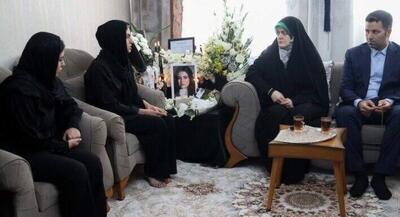 دیدار دختر پزشکیان با خانواده الهه حسین‌نژاد | جهان نیوز
