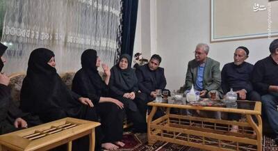 نمایندگان دولت در منزل مرحومه الهه حسین‌نژاد | جهان نیوز