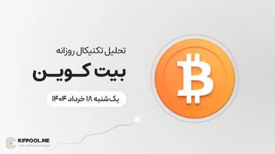 پیش‌بینی قیمت روزانه بیت کوین (BTC) | یک‌شنبه ۱۸ خرداد ۱۴۰۴