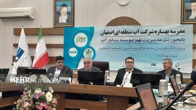 مدرسه فصلی آب در اصفهان افتتاح شد