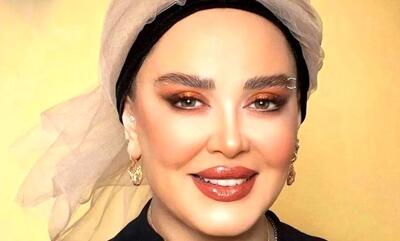 آرایش غلیظ بهاره رهنما  / خانم بازیگر با رژلب قرمز و سایه اسموکی ترکاند + عکس
