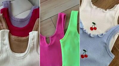 مدل‌ های کراپ تاپ دخترانه شیک و فانتزی برای استایل تابستانی بی‌ نظیر