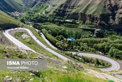 ممنوعیت یک‌روزه تردد در محور چالوس و آزادراه تهران - شمال