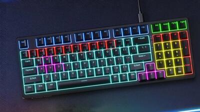 لنوو کیبورد مکانیکی ارزان‌قیمت خود را با نورپردازی RGB معرفی کرد