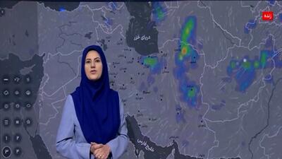هشدار نارنجی هواشناسی در برخی نقاط کشور + فیلم