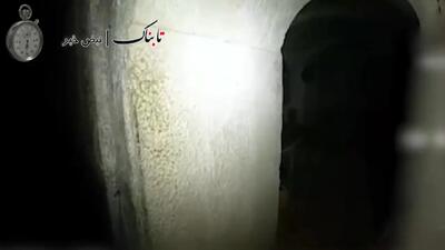 فیلم سرقت پیکر محمد سنوار از تونل غزه