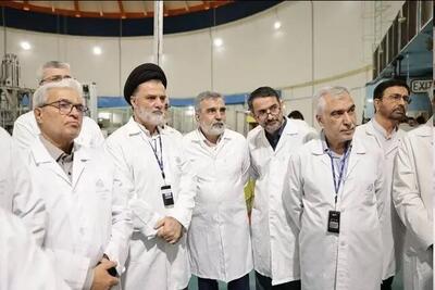 اعضای کمیسیون امنیت ملی مجلس از راکتور تحقیقاتی تهران بازدید کردند
