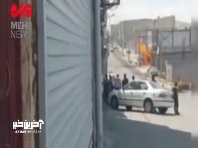 انفجار مغازه کپسول پرکنی در تبریز