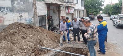 بازسازی شبکه گاز در گالیکش؛ نصب ولوهای جدید برای ارتقای پایداری تأسیسات