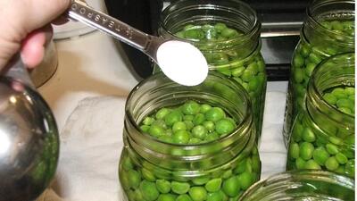 طرز تهیه کنسرو نخود فرنگی / روش نگهداری نخود فرنگی