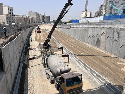 افتتاح تقاطع آبشناسان- جنت آباد در تابستان
