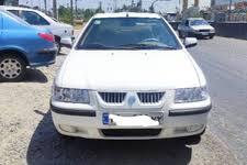 مزایده یک دستگاه  سمند LX  رنگ : سفید  مدل : 1400