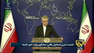 بقائی: مجموعه‌ای از گام‌ها و اقدامات را در پاسخ به قطعنامه احتمالی در شورای حکام تدوین و آماده کرده‌ایم