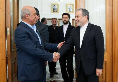 دیدار معاون دبیرکل جبهه مردمی برای آزادی فلسطین با عراقچی