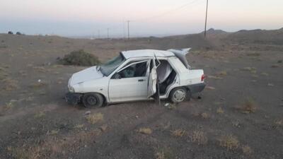 واژگونی پراید در کمربندی بابل ۲ فوتی داشت