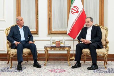دیدار و گفتگوی معاون دبیرکل «جبهه مردمی برای آزادی فلسطین» با وزیر امور خارجه