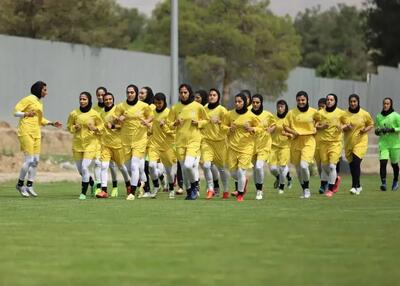 تاکید دختران ملی پوش ایران بر تمرینات تاکتیکی - پارس فوتبال