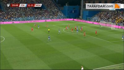 گل زیبای راسپادوری به مولداوی (ایتالیا 1-0 مولداوی) - پارس فوتبال