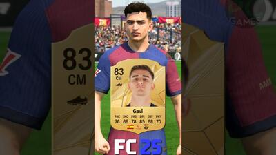 مقایسه ریتینگ و تفاوت ظاهری گاوی از FIFA ۲۲ تا EA FC ۲۵ - پارس فوتبال