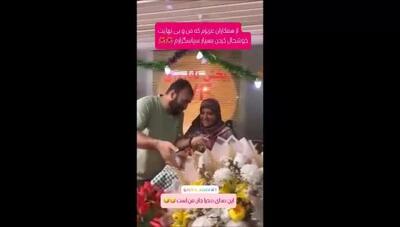 رابعه اسکویی ۵۹ ساله شد؛ تولدی خاص در پشت صحنه سریال «رویای ریحانه» با حضور عوامل و بازیگران