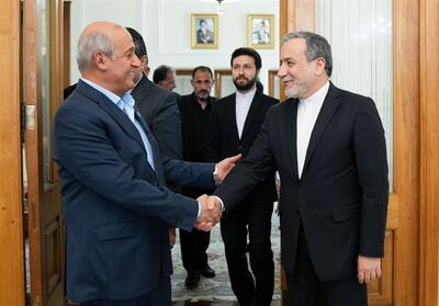 دیدار معاون دبیرکل جبهه مردمی برای آزادی فلسطین با عراقچی - تسنیم