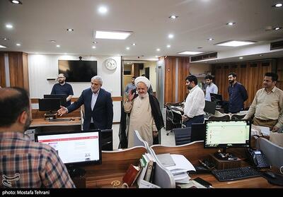 بازدید حجت‌الاسلام سعیدی از خبرگزاری تسنیم - تسنیم