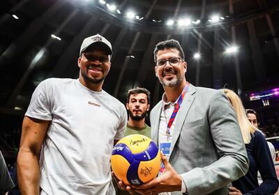 حضور ستاره NBA در لیگ ملت‌های والیبال + عکس - تسنیم