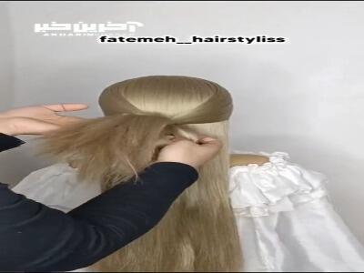 آموزش شینیون بافت، زیبا و جذاب