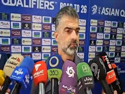 رحمان رضایی مربی تیم ملی: بعضی روزها توپ داخل گل نمی رود