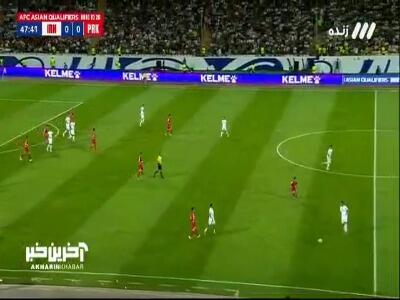 پاس رو به عقب عجیب علی نعمتی که حسینی هر چه تلاش کرد به آن نرسید