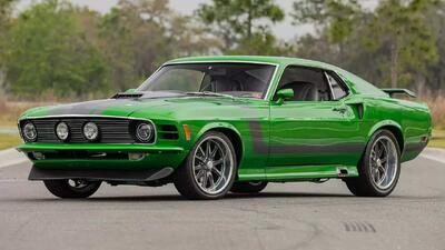 بازتولید فورد ماستنگ مک‌وان 1970 با پیشرانه V8 کایوت جدید!